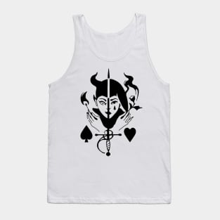 witch girl sticker Tank Top